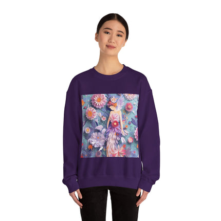 Aster Fairy Unisex Heavy Blend™ Crewneck Sweatshirt