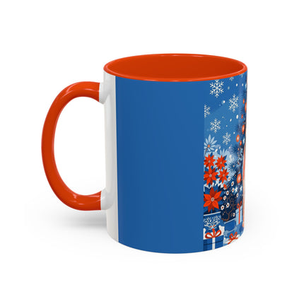 🎋❄️ The Winter Lantern Celebration Colorful Mug – Elegant Asian Christmas Fantasy