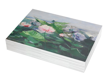 Water Lilies by Karl Hagemeister Postcards (envelopes included) - Bundles of 10, 30, 50 Pieces