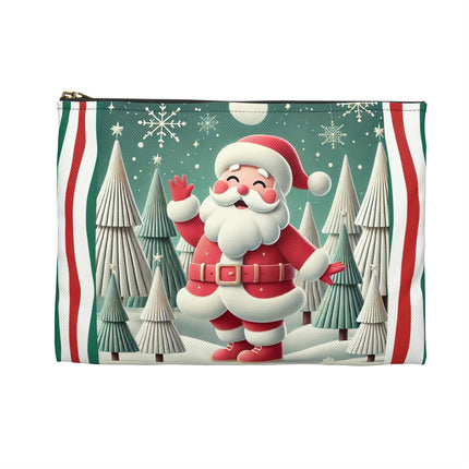 Santa's Joyful Night Accessory Pouch