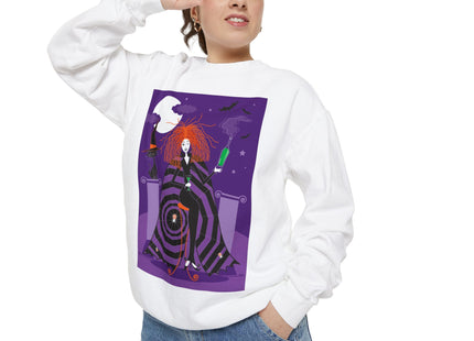 Mystic Elegance Unisex Garment-Dyed Sweatshirt