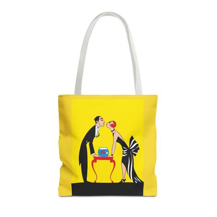 Art Deco Romance Tote Bag