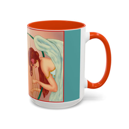 Heavenly Angel Duet Colorful Mugs (11oz, 15oz)