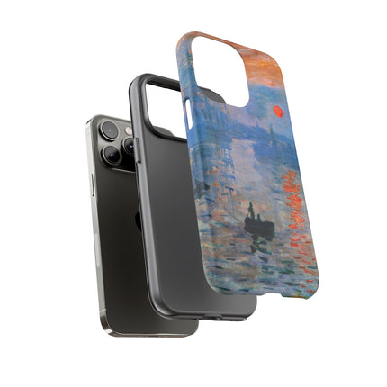 Sunrise by Claude Monet Phone Cases