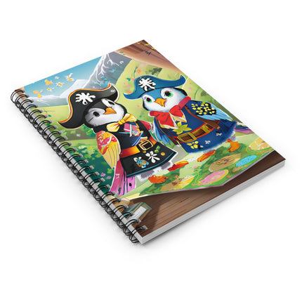 Ahoy, Matey! Spiral Notebook - Ruled Line