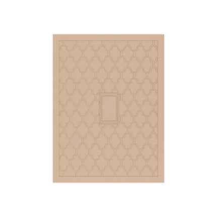 🎄✨ Christmas Eve Promenade Ceramic Tile – Art Deco Holiday Romance