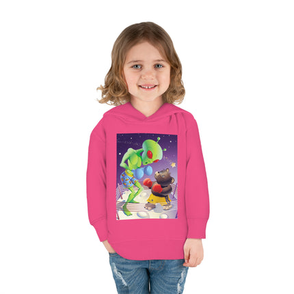 Cosmic Clash Toddler Pullover Fleece Hoodie