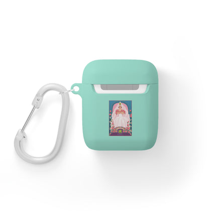 August & Peridot AirPods Case — Gem Series by Sofia Chiostri