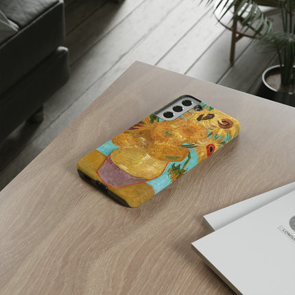 Vase with Twelve Sunflowers by Vincent Van Gogh Phone Cases
