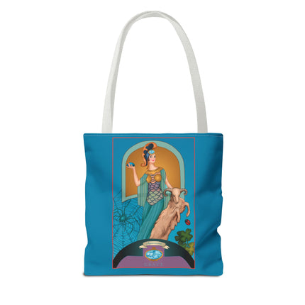 Astrology Gem Series: March & Aquamarine Tote Bag