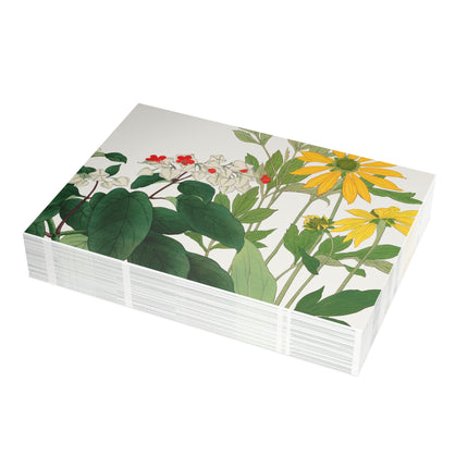 Clerodendrum & Rudbeckia by Tanigami Kônan Postcards (envelopes included) - Bundles of 10, 30, 50 Pieces