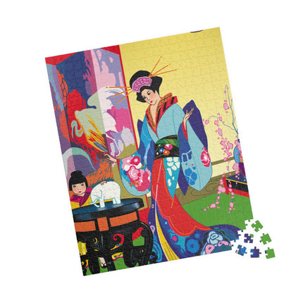 A Timeless Journey by Umberto Brunelleschi Puzzle (110, 252, 500-piece)