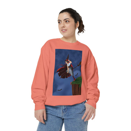 The Enchanted Witch Unisex Garment-Dyed Sweatshirt