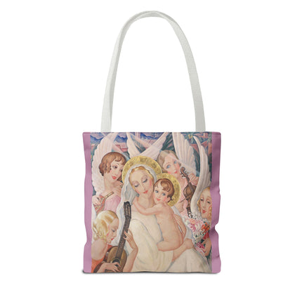 Madonna with Child by Gerda Wegener Tote Bag (AOP)