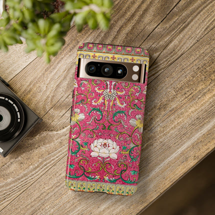 Pink Floral Pattern by Owen Jones Phone Cases