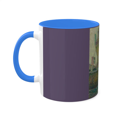 La Fontaine, Saint-Paul De Vence by Henri Le Sidaner Colorful Mug