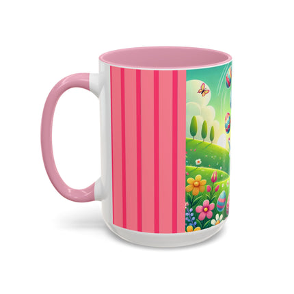 Easter Bunny’s Colorful Mugs (11oz, 15oz)