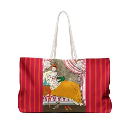 A Moment of Elegance and Comfort Weekender Bag