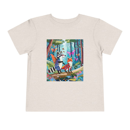 Whimsical Woodland Toddler Short Sleeve Tee