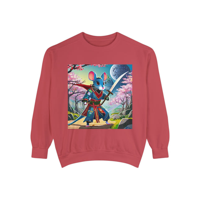 Cyber Samurai Rat Sweatshirt