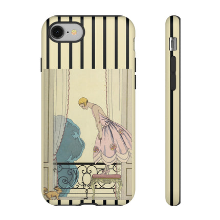 Falbalas et fanfreluches, La Souris by George Barbier Phone Cases