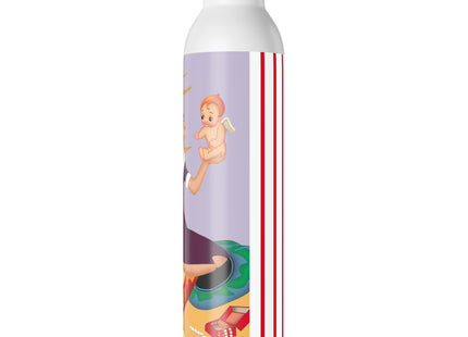 Art Deco Christmas Slim Water Bottle