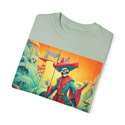 Skeleton Crew of the Misty Seas Unisex Garment-Dyed T-shirt