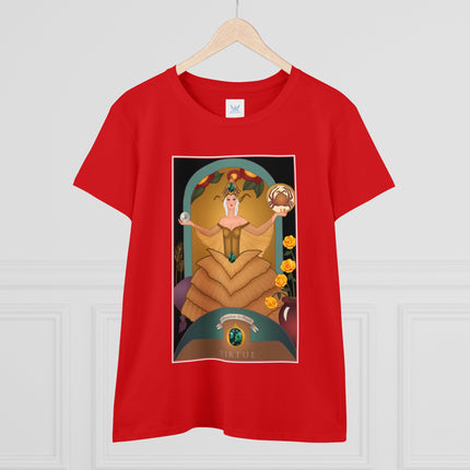 June & Pearl, Alexandrite (from the Gem Series) by Sofia Chiostri Women's Midweight Cotton Tee