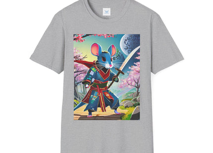 Cyber Samurai Rat Softstyle T-Shirt