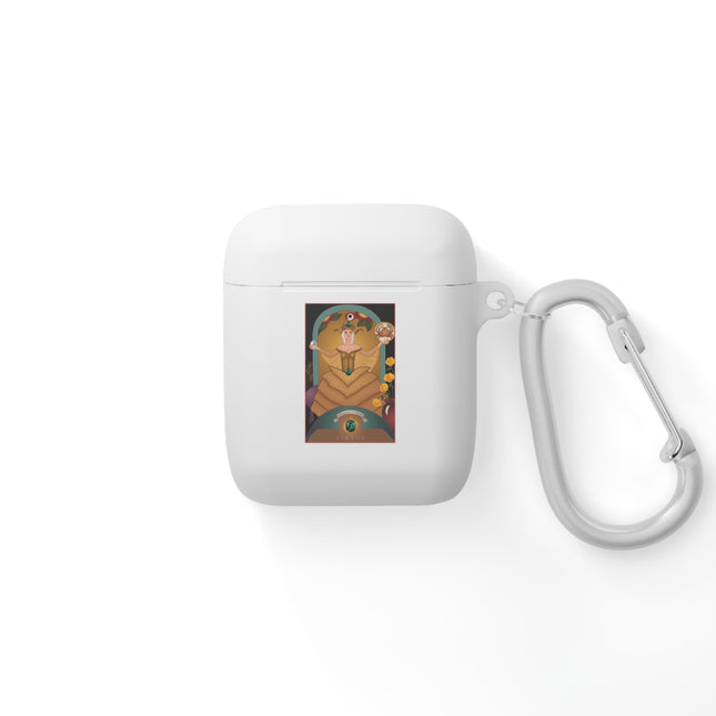 June & Pearl, Alexandrite AirPods Case — Gem Series by Sofia Chiostri
