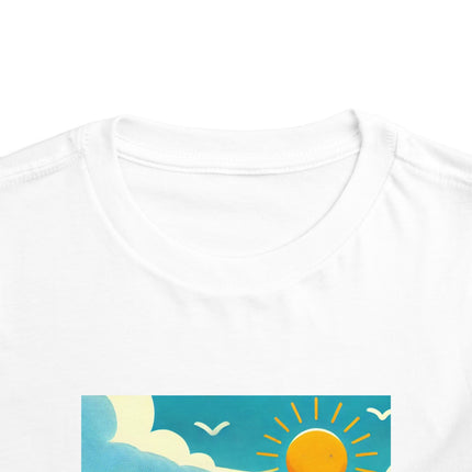 Joyful Bird Aviator Toddler Short Sleeve Tee