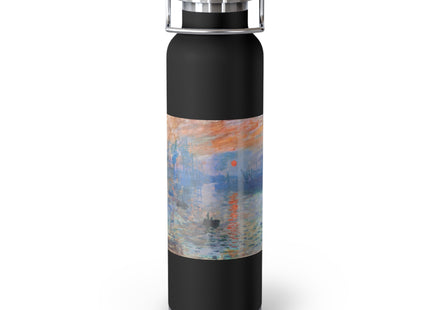 Sunrise by Claude Monet Copper Vacuum Insulated Bottle, 22oz