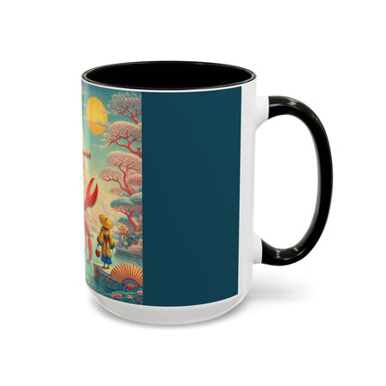The Celestial Crab Navigator Colorful Mugs (11oz, 15oz)