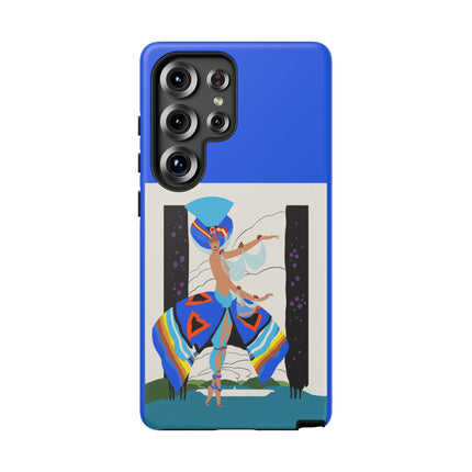 Exotic Dancer Phone Case – Vibrant Performance & Art Deco Flair