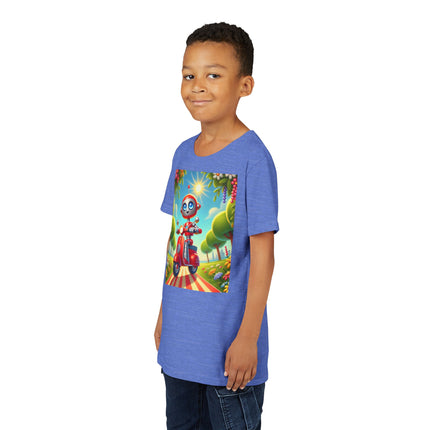 The Traveling Robot Youth Short Sleeve Tee