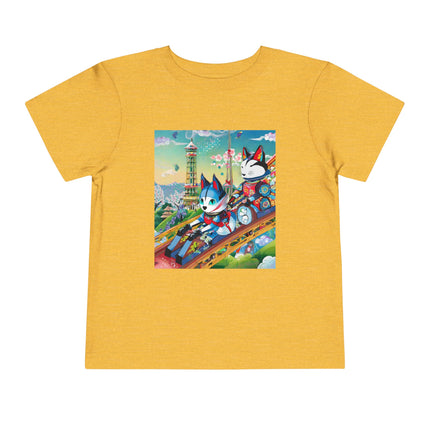 Kitsune Carnival Toddler Short Sleeve Tee