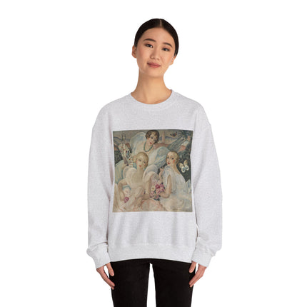 Les Femmes Fatales by Gerda Wegener Heavy Blend™ Crewneck Sweatshirt