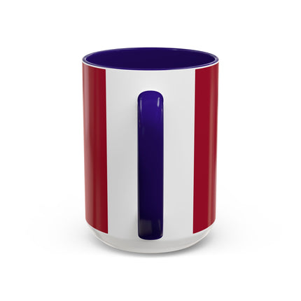Butterfly Empress of the Crimson Pavilion Colorful Mug (11oz, 15oz) – Art Deco Beauty, Butterfly Elegance & Ornamental Style