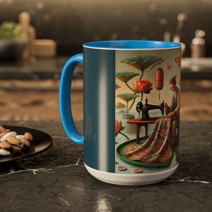The Tailor’s Garden Colorful Mugs (11oz, 15oz)