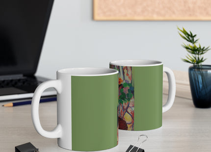 Bouquet De Tulipes by Suzanne Valadon Ceramic Mug 11oz