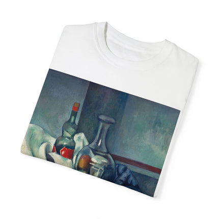 The Peppermint Bottle by Paul Cézanne Unisex Garment-Dyed T-shirt