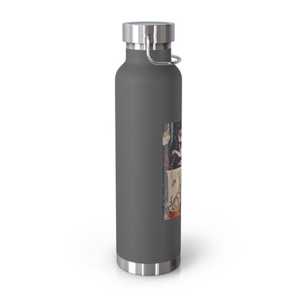 L'Etourdissant Petit Poisson (The Dazzling Little Fish) by George Barbier Copper Vacuum Insulated Bottle, 22oz
