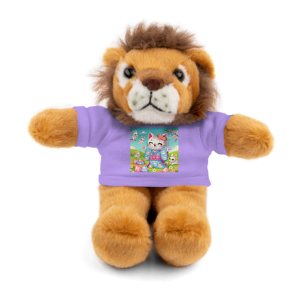 Springtime Kitten’s Easter Joy Stuffed Animals with Tee