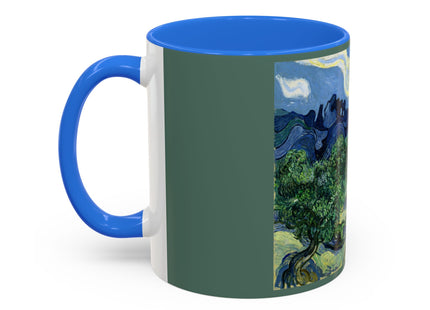 Olive Trees by Vincent Van Gogh Colorful Mugs (11oz, 15oz)