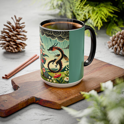 The Dragon Fairy’s Stride Colorful Mugs (11oz, 15oz)