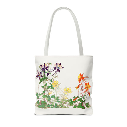 Aquilegia Flower by Tanigami Kônan Tote Bag (AOP)