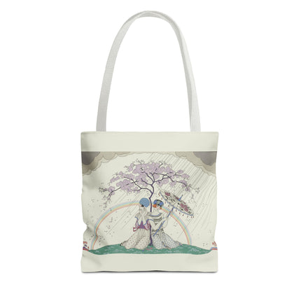 L’Arc-en-Ciel by George Barbier Tote Bag