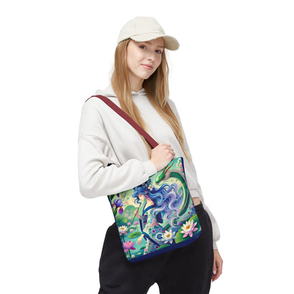 Fairy of the Koi Pond Tote Bag – Mystical Harmony & Pond Enchantment