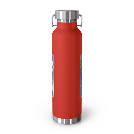 Coastal Elegance Copper Vacuum Insulated Bottle, 22oz