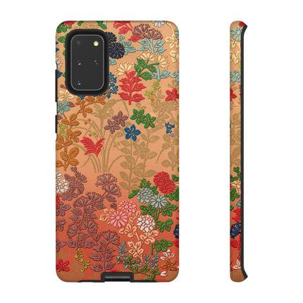 Ornamental Japanese Flower Pattern Phone Cases